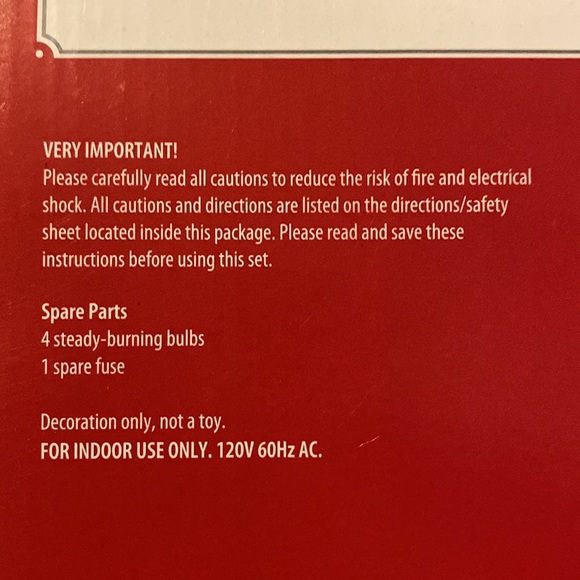 🌟NWT Holiday Time Light Up Star Tree Topper - Picture 7 of 11